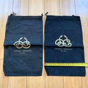 Authentic opening ceremony dust bag
